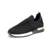 Lacyhop Women s Road Running Shoes Walking Athletic Tennis Non Slip Solid Color Sneakers Black Size 10