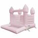 Connsann Bounce House Castle with Ball Pit Inflatable Bouncy Castle Jumping Bed with Air Blower for Wedding/Birthday/Party/Event(Pink 10.5ft x 8.2ft x 7.87ft)