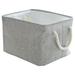 Wozhidaoke Kitchen Organizers And Storage Thermal Fabric Storage Basket Finishing Toy Storage Basket Storage Basket Desk Organizers And Storage Organization And Storage Bathroom Storage Grey 44*32*3