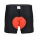 MITCOWBOYS Boxers for Men Cycling Underwear Men 3D Padded Shockproof Mtb Bicycle Shorts Riding Bike Sport Underwear Tights Shorts Mens Underwear Boxer Briefs Mens Boxer Briefs Red L