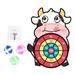 FloHua Baby Toys kids Toys Clearance Children s Throwing Dart Board Sticky Ball Self-adhesive Disk Set Indoor And Outdoor Educational Toys Darts Christmas Gifts Toys for Ages 2-4