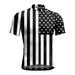 GLVSZ 4th of July Cycling Jersey for Men Short Sleeve USA Flag Patriotic Bike Biking Shirts Full Zip Road Bicycle Clothes Tops