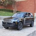 1/32 Range Rover Sports SUV Alloy Metal Car Model Diecasts Off-road Vehicles Car Model Sound and Light Collection Kids Toys Gift Black