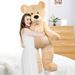 LotFancy 5 Foot Giant Teddy Bear Large Teddy Bear Stuffed Animal Plush Toy Gift for Motherâ€™s Day