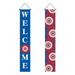 ionze Kitchen Accessories American Independence Day Couplet National Day Activity Couplet Red and Blue Bar Atmosphere Party Porch Decoration Hanging Flag Kitchen Supplies ï¼ˆGï¼‰