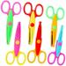 Craft Scissor Kids 6pcs lace photo Scissor for Kids kids scissors manual Kids Scissor Scissors child kid scissors photo album Kids Scrapbooking Scissors