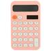 Qumonin Portable Small Calculator Anti-slip Desk Calculator Students Learning Small Calculator Pocket Calculator