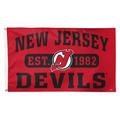 WinCraft New Jersey Devils 3 x 5 Single-Sided Franchise Establishment Deluxe Flag