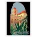 Palermo Sicily (Sicilia) Italy - Vintage Travel Poster c.1920 - Master Art Print 10in x 14in