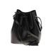 Vere Verto Leather Crossbody Bag: Black Bags
