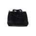 Kate Spade New York Leather Satchel: Pebbled Black Solid Bags