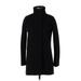 J.Crew Factory Store Wool Coat: Black Jackets & Outerwear - Women's Size 00