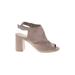 CL by Laundry Heels: Gray Shoes - Women's Size 8