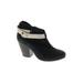 Rag & Bone Ankle Boots: Black Color Block Shoes - Women's Size 36.5