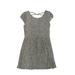 Epic Threads Dress - A-Line: Gray Floral Skirts & Dresses - Kids Girl's Size X-Large