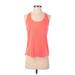 C9 By Champion Active Tank Top: Orange Activewear - Women's Size Small