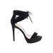 Qupid Heels: Black Shoes - Women's Size 8 1/2