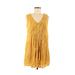 Old Navy Casual Dress: Yellow Dresses - Women's Size Medium