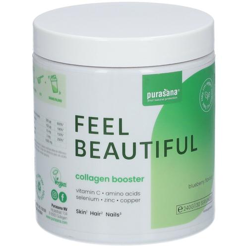 Purasana Feel Beautiful Collagen Vegan Booster 240 g Pulver