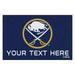 Buffalo Sabres 19'' x 30'' Personalized Accent Rug