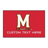 Maryland Terrapins 19'' x 30'' Personalized Accent Rug