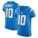 Men's Nike Justin Herbert Powder Blue Los Angeles Chargers Vapor Elite Player Jersey