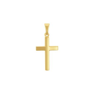 amor - Motivanhänger für Damen und Herren, Unisex, Gold 375 | Kreuz Ketten 1 ct