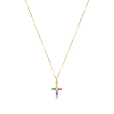 s.Oliver Kette mit Anhänger Gold Damen Image