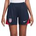 Women's Nike Navy USMNT 2024 Strike Performance Shorts