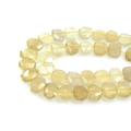 Citrine Gemstone Beads, Rectangular Faceted Natural Stone Necklace, Diy Bracelet Necklace Accessories, 15x20mm
