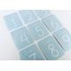 Wedding Table Numbers - 10cm High Personalised Vinyl Decals Create Your Own Decor Stickers Custom Decorations