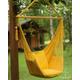 Cotton Hammock Chair Standard Yellow, Swing Chair For Outdoor & Indoor, Toddles Adults Swings Fast Shipping