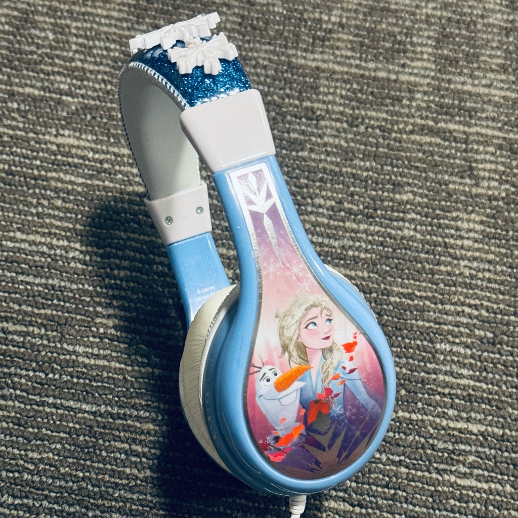 Disney Headphones | Kids Elsa Headphones | Color: Blue/White | Size: Os