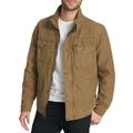 Levi's Jackets & Coats | Levi's Men's Quilted Insulated Trucker Jacket Tan Brown Cotton Twill Size Small | Color: Brown/Tan | Size: S