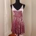 American Eagle Outfitters Dresses | American Eagle Pink Crushed Velvet Mini Dress Women's Size Small | Color: Pink | Size: S