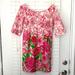 Lilly Pulitzer Dresses | Lilly Pulitzer Dress Livie Floral Silk Blend Pink Green Sz 0 | Color: Pink/White | Size: 0