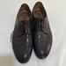 Gucci Shoes | Guccie Derby Shoes Dress Men Size 9 Chocolate Lace Up Made In Italy | Color: Black/Brown | Size: 9