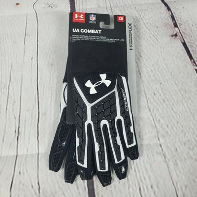 Under Armour Accessories | Under Armour Combat Padded Football Gloves | Color: Black | Size: Small