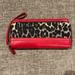 Coach Bags | Coach Park Ocelot Large Wallet With 2 Zippered Sections And 1 Outside Pocket. | Color: Black/Red | Size: Os