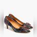 J. Crew Shoes | J. Crew Tartan Esme Kitten Heels | Color: Black/Red/Tan | Size: 9