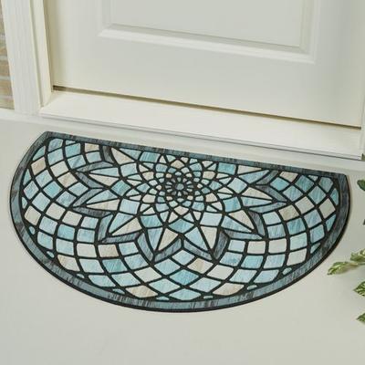 Kaleidoscope Slice Doormat Multi Cool 35 x 23, 35 ...