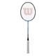 Wilson Badminton-Schläger, Fierce C2700, Unisex, Griffstärke: 4, Schwarz/Blau, Neutral, WR004410F4