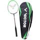 VICTOR Badmintonschläger V-3700 Magan Premium 2- Farben - 100% Hi-Modolus-Graphit (Grün)