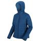 Regatta Damen Winsbury Lightweight Insulated Hooded Baffle Quilted Jacket Jacke, Blauer Opal, 34