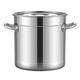 Stainless Steel Stock Pot,Induction-Safe Stainless Steel Stock Pot with Lid,Stockpot Use for Brewing,Cooking,Storage (Size : 40 * 40cm(45L))