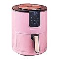 Air Fryer for Home Use 3.5L Fryer Air Fryer Electric Hot Air Fryers Oven & Oilless Cooker for Roasting, Led Digital Touchscreen with Nonstick Basket/Pink (Pink) hopeful charitable
