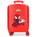 Joumma Marvel Go Spidey Cabin Suitcase Red 33 x 50 x 20 cm Hard ABS Combination Lock Side 28.4L 2 kg 4 Double Wheels Luggage Hand, red, Cabin Suitcase