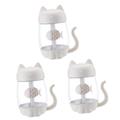 Ciieeo 3pcs 3 1 USB Air Humidifier Mini Air Diffuser Cat Humidifiers for Home Desk Enrichment Mist Air Humidifier Diffuser Humidifier House Humidifier Small White The Cat Gift