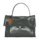 KENOFAR Women's Leather Tote Bags Large Capacity Genuine Leather Handbag Bag Medium, Grey M, Medium