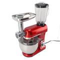 Stand Mixer, Multifunctional High Power Mixer Simple Operation Tilt Head Non Slip with Bowl for Kitchen (UK Plug 220V)